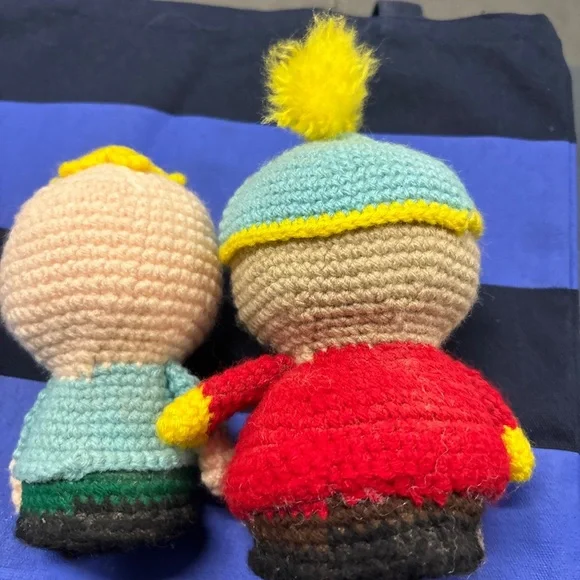 Crocheted Eric Cartman and Butters Figure South Park - Picture 7 of 7